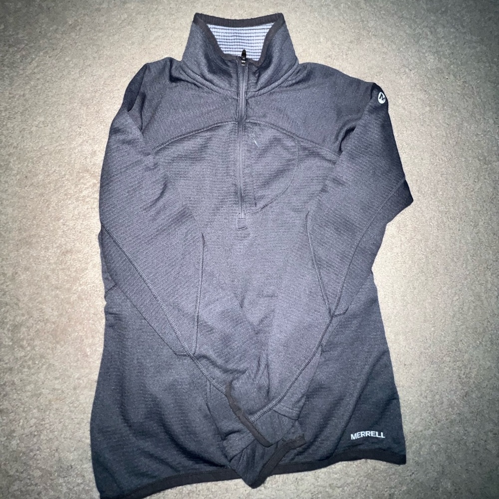 Merrell Women’s Soto Half Zip Tech Top -  Gray